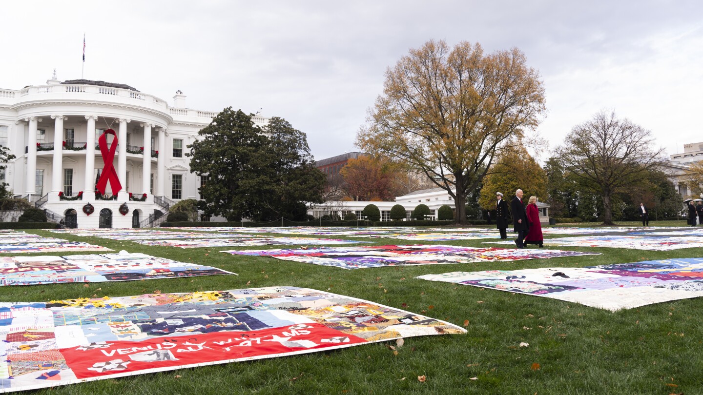 aids-memorial-quilt-biden-world-aids-day